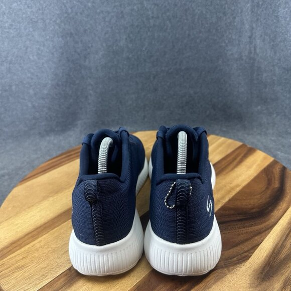 Skechers Womens Bobs Sport Squad 32504 Blue Running Shoes Sneakers Size 10 - Picture 6 of 9